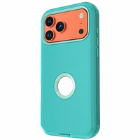 Étui de protection avec clip ceinture et béquille pour iPhone 18 Pro Max 17 Air Defender, compatible avec les coques de protection iPhone 18 Pro Max 17 (MOQ 500)