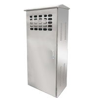 Boîtier électronique en acier personnalisé OEM Boîtes de projet en aluminium résistant aux intempéries Armoire de distribution d'énergie de contrôle