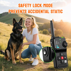 Draadloos GPS-hondenhek systeem voor buitengebruik, afstandsbediening trainingshalsband, draadloze hek-halsband, huisdierbeveiligingssysteem - Product Image 6