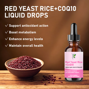 Meilleure Vente : Liquide de Riz Rouge Fermenté + CoQ10 – Soutien Antioxydant pour la Santé Générale et la Santé Digestive des Adultes - Product Image 2