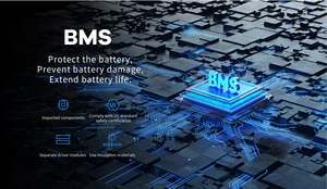 蓝碳12v锂电池组200Ah 250Ah 300Ah LIFEPO4电池锂离子太阳能储能系统电池，带BMS - Product Image 5