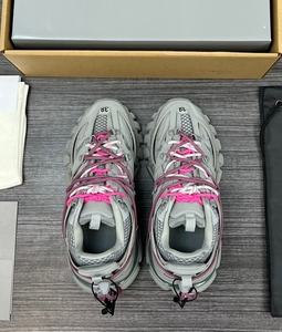 Top-quality 3.0 Thick-soled Walking-Style Sports Shoes Mesh Upper PVC Midsole Cushioning Lightweight Design-Fashionable Shoes - Product Image 2