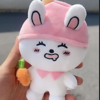 Jouets en peluche super doux en tissu Kpop 2026 et en polaire de coton polypropylène