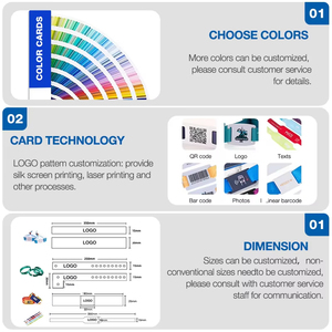 Pulsera RFID UHF de Largo Alcance con Código QR Personalizada al por Mayor para Conciertos y Eventos - Product Image 5