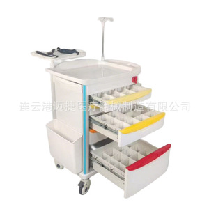 Chariot médical multifonctionnel Maijie en ABS avec tiroir de rangement et panier pour usage médical - Product Image 4