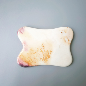 Envío gratuito corazón forma jade <span class=keywords><strong>sodalita</strong></span> jaspe de Mookaite guasha 100% natural jade gua sha - Product Image 4