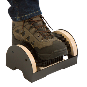 Chất lượng cao toàn Bộ bán hàng ngoài trời tiện ích khởi động và giày bùn làm sạch bàn chải và scraper với gấp bước - Product Image 6