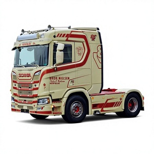Camion Scania R580 d'occasion 2017, tête de tracteur, cabine supérieure, moteur diesel, unité de traction 6x2 pour le transport logistique |   Prêt à l'exportation - Product Image 1