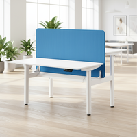 Bureau de travail électrique réglable en hauteur pour personnel, poste de travail informatique moderne, table d'étude ergonomique assis-debout
