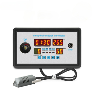 YK-W9002 Smart Thermostat 12V/220V Digital Thermostat 360 Automatic Turning Temperature Humidity Control <b>Incubator</b> - Product Image 1