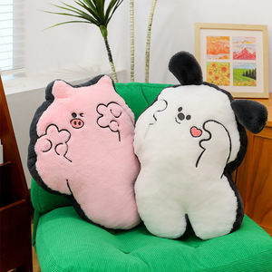 Peluche Biye a Forma di Animale Cartoon, Cuscino per Bambine, Giocattolo per Dormire, Bambola Calmante - Product Image 2