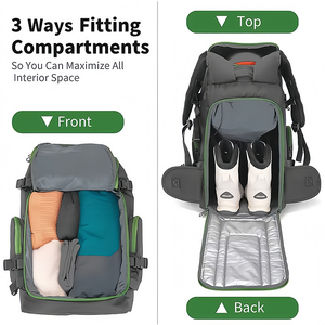 Sac à chaussures de <span class=keywords><strong>ski</strong></span> d'extérieur, sac à <span class=keywords><strong>casque</strong></span>, sac à bandoulière, sac de voyage, sac à dos pour équipement de <span class=keywords><strong>ski</strong></span>, fabrication directe d'usine OEM/ODM - Product Image 2