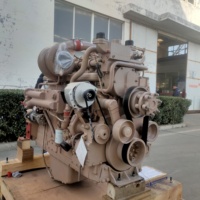 Mesin Asli 600hp Pendingin Air 6 Silinder Mesin Diesel KTA19-C600 Truk Tambang Belaz Dozer 75473 K19-C600 Starter Engkol