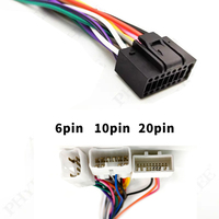 Wiring Harness 16 Pin Connector Plug Car Android Head Unit Cable Adapter for Toyota Corolla Camry RAV4 Hilux Land Cruiser Yaris