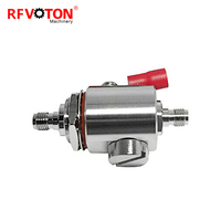 Tube de décharge de gaz RF DC-6G Protection contre la foudre (parafoudre) avec SMA femelle vers SMA femelle Parafoudre à cloison 90V ROHS CE EMP