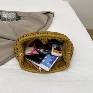 Bolsos de Paja de Moda 2026 para Mujer, Bolsos de Playa Hechos a Mano de Gran Capacidad, Perfectos para Vacaciones - Product Image 4