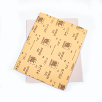 Outils abrasifs OEM acceptés, papier abrasif imperméable, feuille de ponçage humide et sèche pour le polissage des surfaces de peinture automobile