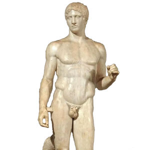 Estatua <span class=keywords><strong>de</strong></span> <span class=keywords><strong>Hércules</strong></span> <span class=keywords><strong>de</strong></span> Mármol Griego Hecha a Mano, Duradera, <span class=keywords><strong>de</strong></span> Tamaño Personalizado, para Decoración <span class=keywords><strong>de</strong></span> Jardín y Villa al Aire Libre - Product Image 2