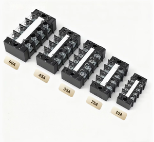 ขั้วต่อสายไฟเบอร์เนอร์เลส TB1505 5ขั้วขั้วต่อทางเชื่อมแนวอุตสาหกรรมกั้นทาง<span class=keywords><strong>ไฟฟ้า</strong></span> TB - Product Image 3