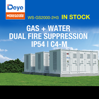 Deye Winter WS-GS2000-2H3 1000kW 2057kWh Conteneur BESS 20 pieds IP54 C4-M Solution Micro-réseau Hybride 1MW 2.05MWh Batterie LFP ESS
