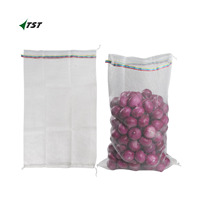 PP Mesh Zakken Ui Aardappel Mesh Zakken Fruit Groente Netzakken Groothandel Productenzakken Verpakkingen