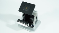 Terminal de point de vente intelligent Android 14 avec écran FHD de 10,95 pouces, imprimante à découpe automatique de 80 mm et station d'accueil magnétique pour le commerce de détail et la restauration