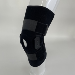 Rodillera ortopédica médica para <span class=keywords><strong>menisco</strong></span>, con bisagra <span class=keywords><strong>de</strong></span> articulación, barras <span class=keywords><strong>de</strong></span> soporte, venta al por mayor - Product Image 3