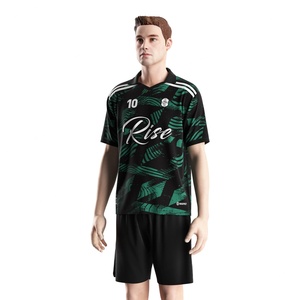 Camiseta de Fútbol con Cuello Polo y Cuello en V, Tejido de Secado Rápido y Duradero para Juego Competitivo y Campamentos de Entrenamiento - Product Image 2