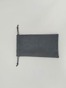 Bolsa de Regalo de Terciopelo con Fondo Redondo y Logotipo Personalizado, Cordón de Imitación de Cuero para Empaque de Velas, Cosméticos y Joyería - Product Image 4