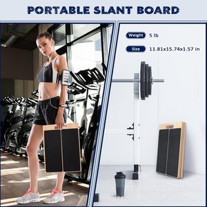 Wooden Fitness Stretching Board 40x30x3.5cm Adjustable Non Slip For Gym Equipment Universal Use - Product Image 3