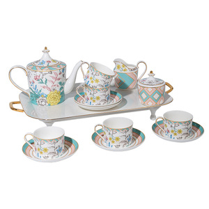 British Light Luxury <b>Ceramic</b> <b>Tea</b> Sets Bone China Set European Luxury Household for Afternoon - Product Image 5