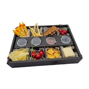 Boîtes à biscuits personnalisées avec logo, biodégradables, recyclables, jetables, imperméables, inserts pour boîtes à pâtisserie, emballages pour pique-niques, traiteur, plateaux - Product Image 2