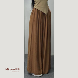 2025 Summer New Arrivals Women's Velvet Yarn Dyed <b>Lace</b> Beading Low Waist Wide Leg Loose Trousers <b>Elastic</b> Waist 100% Polyester - Product Image 2