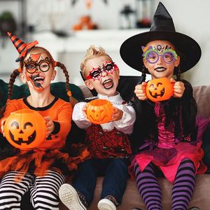 Divertidos Adornos de Halloween, Juego de 12 Gafas de Papel Animadas para Niños - Product Image 2