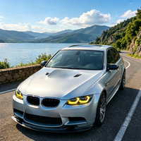 Ensemble de phares de voiture à LED modifiés LIANGTU pour BMW Série 3 06-09 E92 E93, clignotants séquentiels, pièces automobiles de rechange