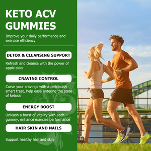 กัมมี่ Keto ACV สูตรขายดีที่สุด ช่วยควบคุมน้ำหนัก ลดคาร์โบไฮเดรต บำรุงสุขภาพผมและผิว - Product Image 3