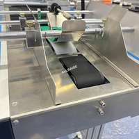 Applicateur d'étiquettes autocollantes automatique, machine d'étiquetage automatique à plat, applicateur d'étiquettes autocollantes à haute précision