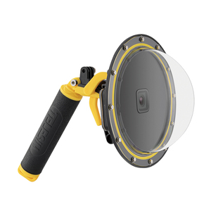 Telesin-carcasa de buceo para <span class=keywords><strong>GoPro</strong></span> Hero 11/10/9, cúpula impermeable, 45M, para cámaras - Product Image 1