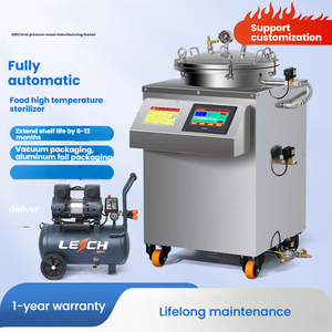Bain-marie à contre-pression entièrement automatique Pot de stérilisation haute température et haute pression, haute efficacité - Product Image 2