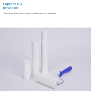 Rodillos Adhesivos de PE Blancos y Azules para Talleres Libres de Polvo, Recambios Manuales de Desgarre Manual - Product Image 4