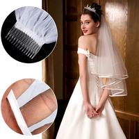 Ensemble 3 pièces pour future mariée : Écharpe, diadème et voile – Décorations pour enterrement de vie de jeune fille et douche nuptiale – Écharpe en satin et couronne en strass blancs