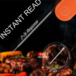 Phản Ứng Nhanh Kỹ Thuật Số Không Thấm Nướ<span class=keywords><strong>c</strong></span> Thịt & Chất Lỏng Nhiệt Kế Thự<span class=keywords><strong>c</strong></span> Phẩm Cho Nấu Ăn BBQ Nướng Đèn Nền Nhiệt Độ <span class=keywords><strong>C</strong></span>ụ - Product Image 3