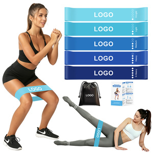 Elastic Resistance <b>Bands</b> Set <b>Workout</b> Exercise <b>Bands</b> for Fitness Strength Training Yoga Gym Home - Product Image 1