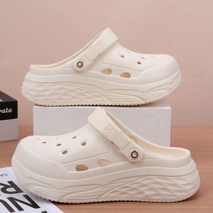 White Thick Sole <b>Clogs</b> Women EVA Material Cushioned Open Toe Summer <b>Slippers</b> - Product Image 3