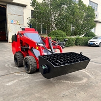Godet mélangeur de béton pour mini-chargeuse compacte, attache hydraulique à connexion rapide, godet de mélange