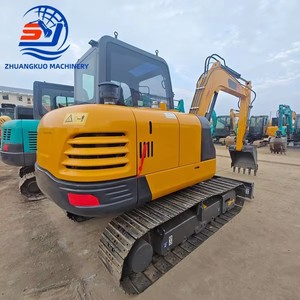 Mini-excavatrice officielle de 6 tonnes XE60DA, mini-excavatrice rétro compacte d'occasion à vendre - Product Image 2