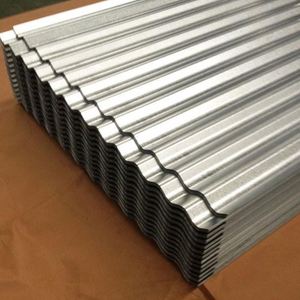 แผ่นหลังคาลูกฟูกแผ่นเหล็กชุบสังกะสีแผ่นลูกฟูกสำหรับสร้างบ้าน - Product Image 5