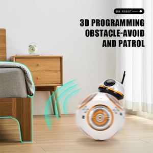 <span class=keywords><strong>Robot</strong></span> jouet intelligent télécommandé 2,4 GHz, éducatif, dansant, avec boule rotative et lumières, <span class=keywords><strong>robot</strong></span> de patrouille RC - Product Image 2