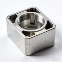 Composants de bras robotique usinés CNC de haute précision et usinés par électroérosion à fil - Pièces mécaniques en aluminium/acier inoxydable