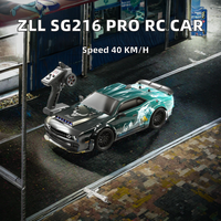 SG216 PRO Camion Monstre RC à l'échelle 1:16 avec Lumières LED, 4x4, Télécommande 4 Canaux, Câble USB, Portée de 100M, Drift de Niveau Expert